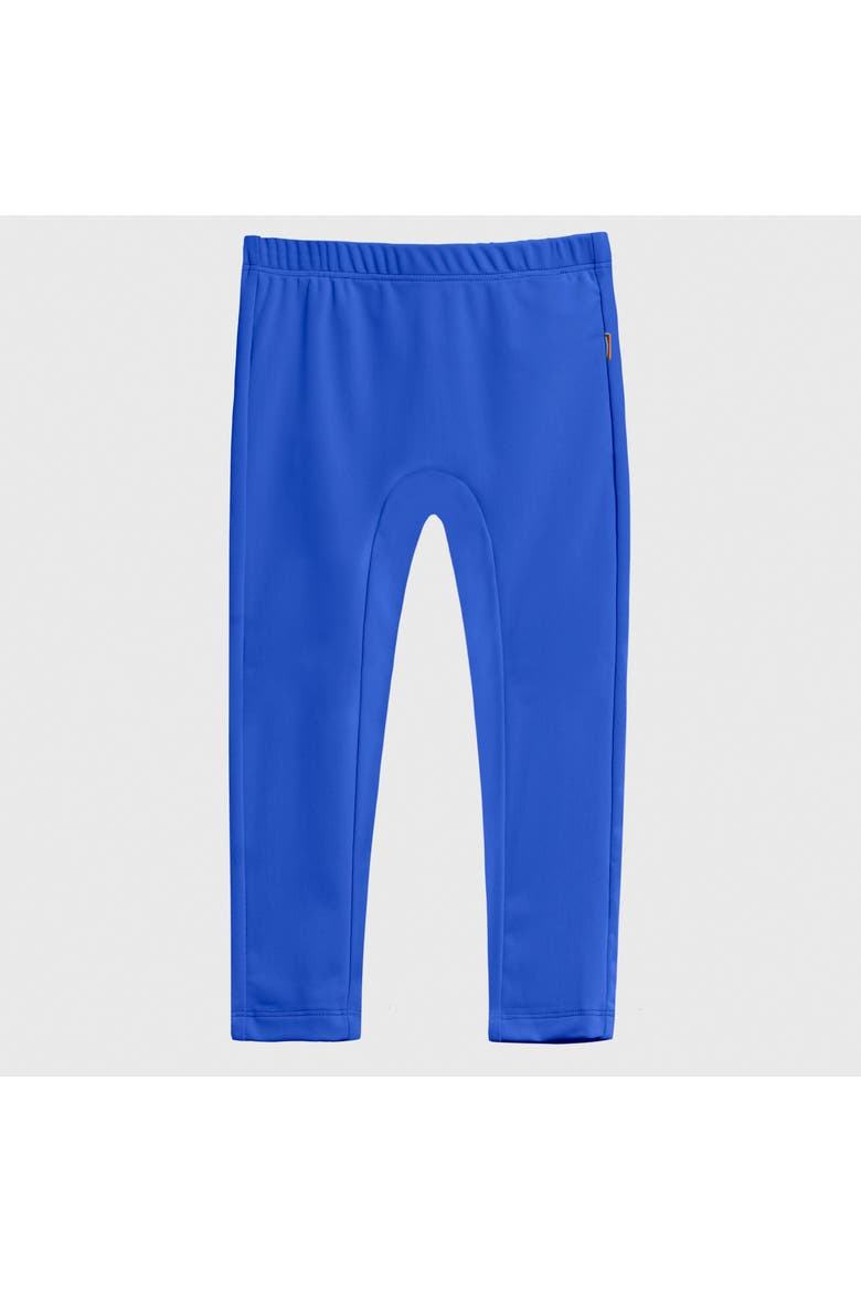 Baby Unisex UPF 50+ Nylon/Spandex Blend Swim Leggings, Main, color, Royal Blue