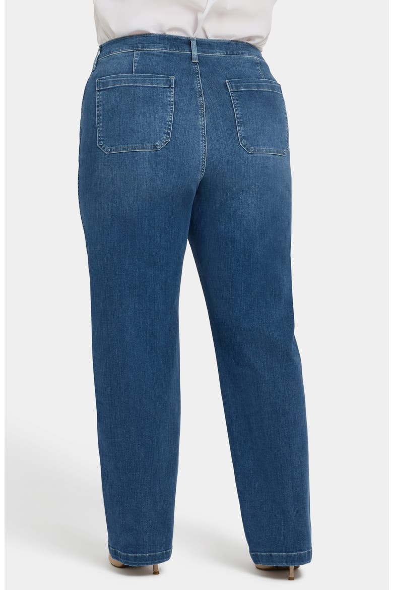 Brooke High Waist Loose Straight Leg Jeans, Alternate, color, OPERA BLUE
