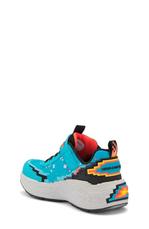 Skechers Mega-craft® 4k Sneaker In Turquoise/black