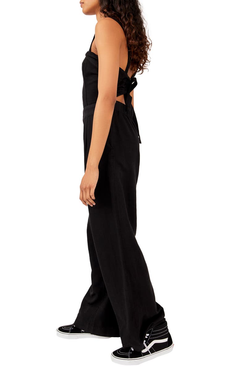 Free People Call on Me Flare Leg Jumpsuit, Alternate, color, 