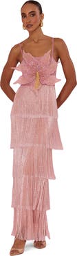 PatBO Solar Embroidery Maxi Dress