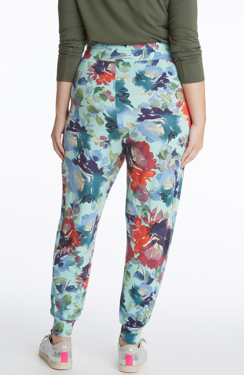 Adyson Parker Floral Joggers, Alternate, color, 