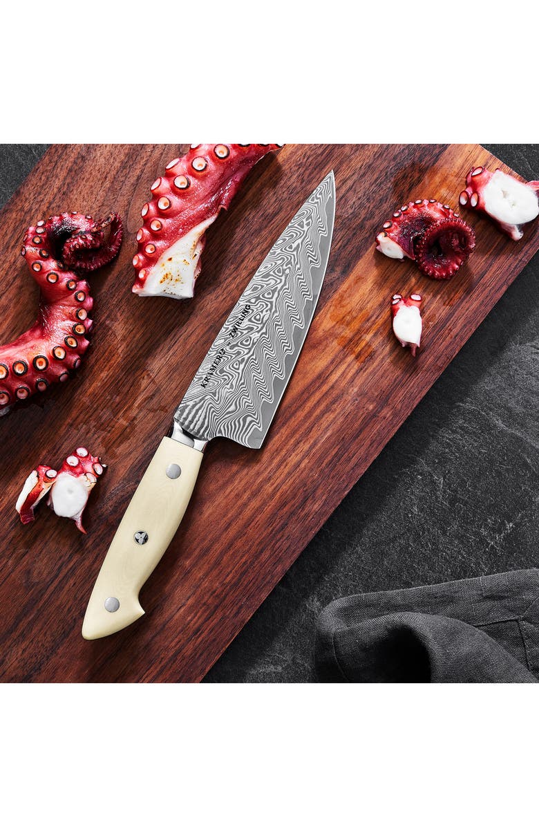 ZWILLING Bob Kramer Cumulus 6-Inch Chef's Knife, Alternate, color, White