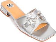 NINETY UNION Charm Crystal Embellished Sandal