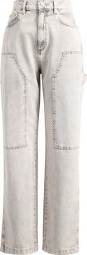 AllSaints Mia Crystal Carpenter Jeans