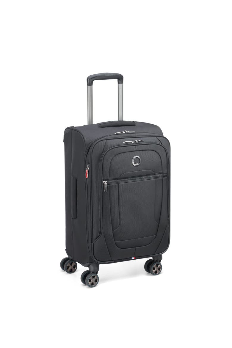 Helium DLX Softside 2 Piece Set Weekender Tote Bag & 20" Carry-On, Alternate, color, Black