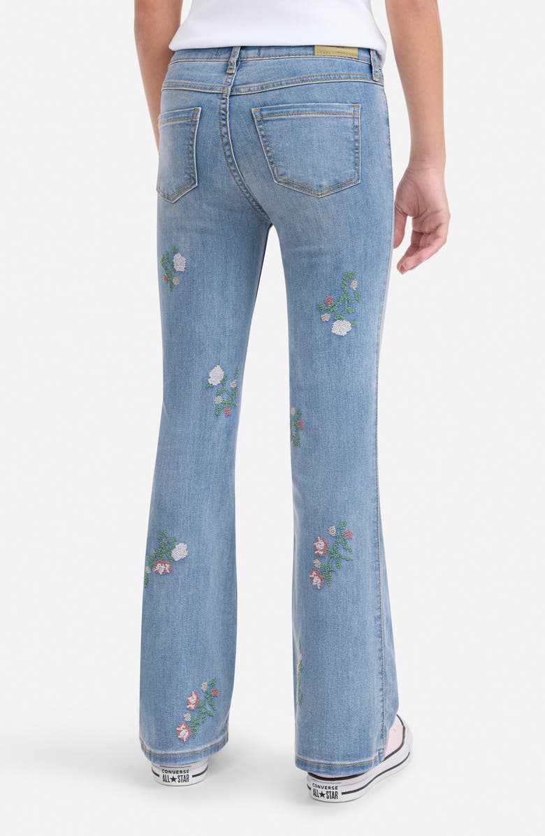 abercrombie kids Kids' High Waist Flare Leg Jeans, Alternate, color, Not A Ditsy