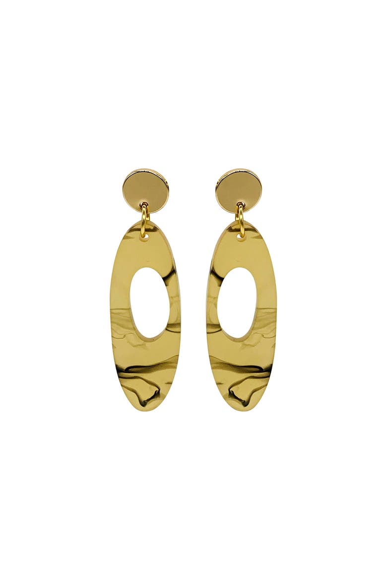 Hepworth Earrings, Main, color, Tortoiseshell