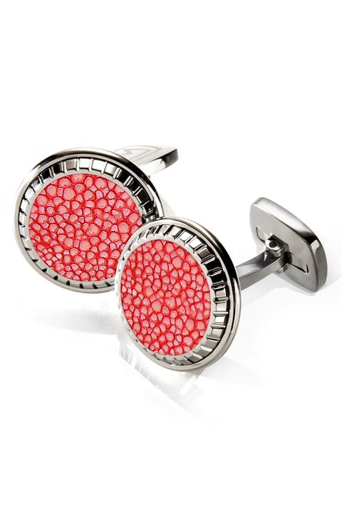 M-Clip Stingray Cuff Links