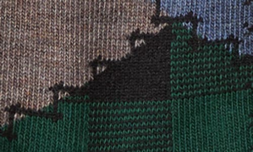 Polo Ralph Lauren Patchwork Crewsocks In Multi