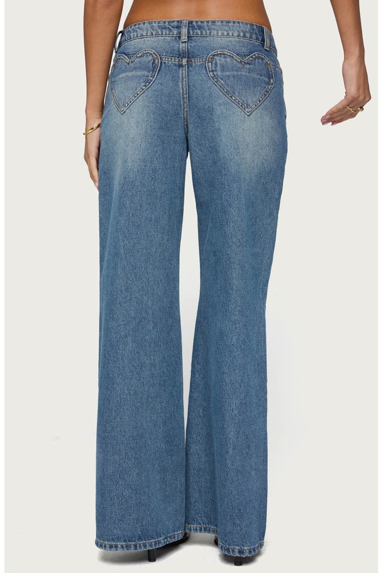 Casta Heart Pocket Low Rise Baggy Jeans, Alternate, color, MEDIUM-BLUE-WASHED