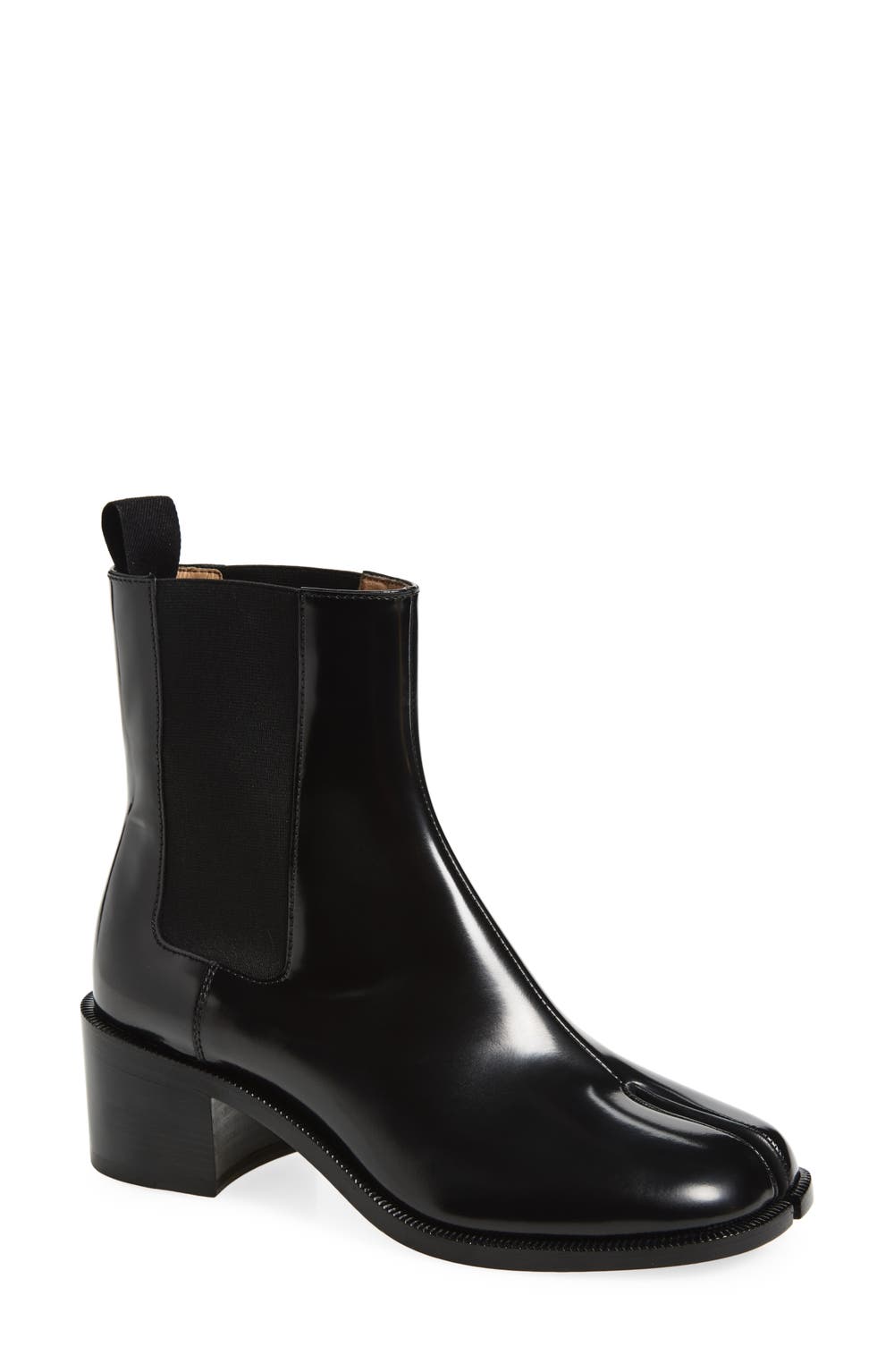 Tabi City Chelsea Boot, color, BLACK
