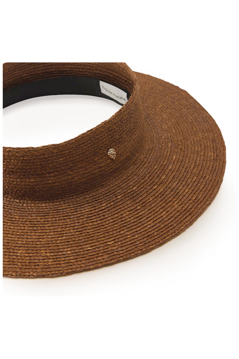 Rani Raffia Visor, Alternate, color, NUTSHELL