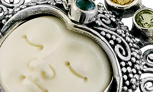 Samuel B. Multi Stone Goddess Ring In Multi