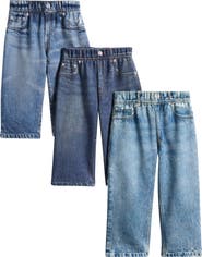 rag & bone rb Miramar Mini Assorted 3-Pack Cotton Terry Sweatpant Jeans
