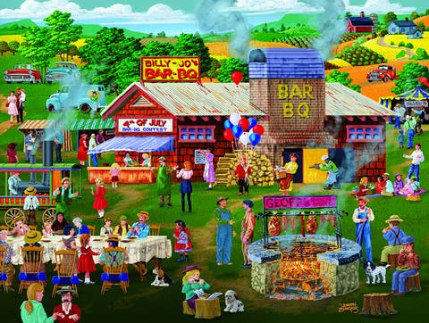 Billy Jo's BBQ 300 piece Jigsaw Puzzle for Adults