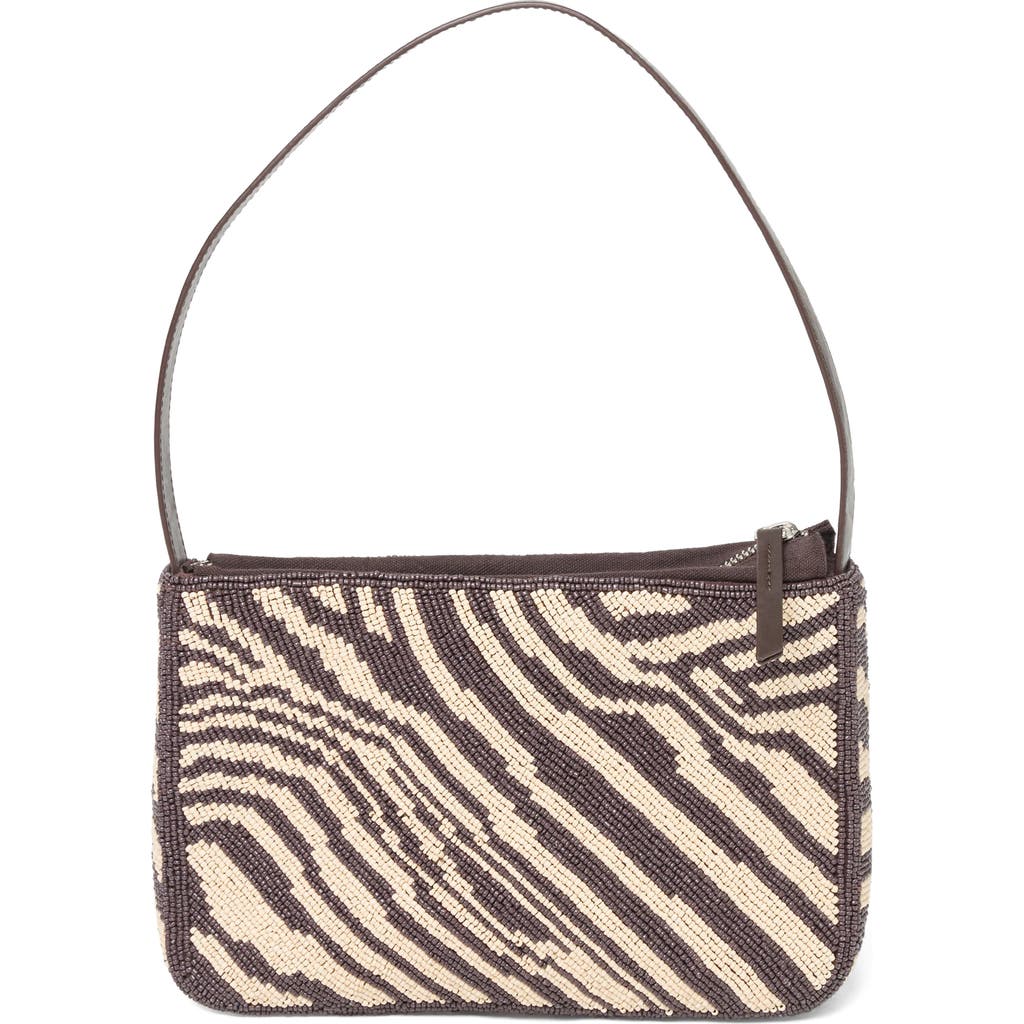 L*space Lspace Alora Beaded Bag In Brown