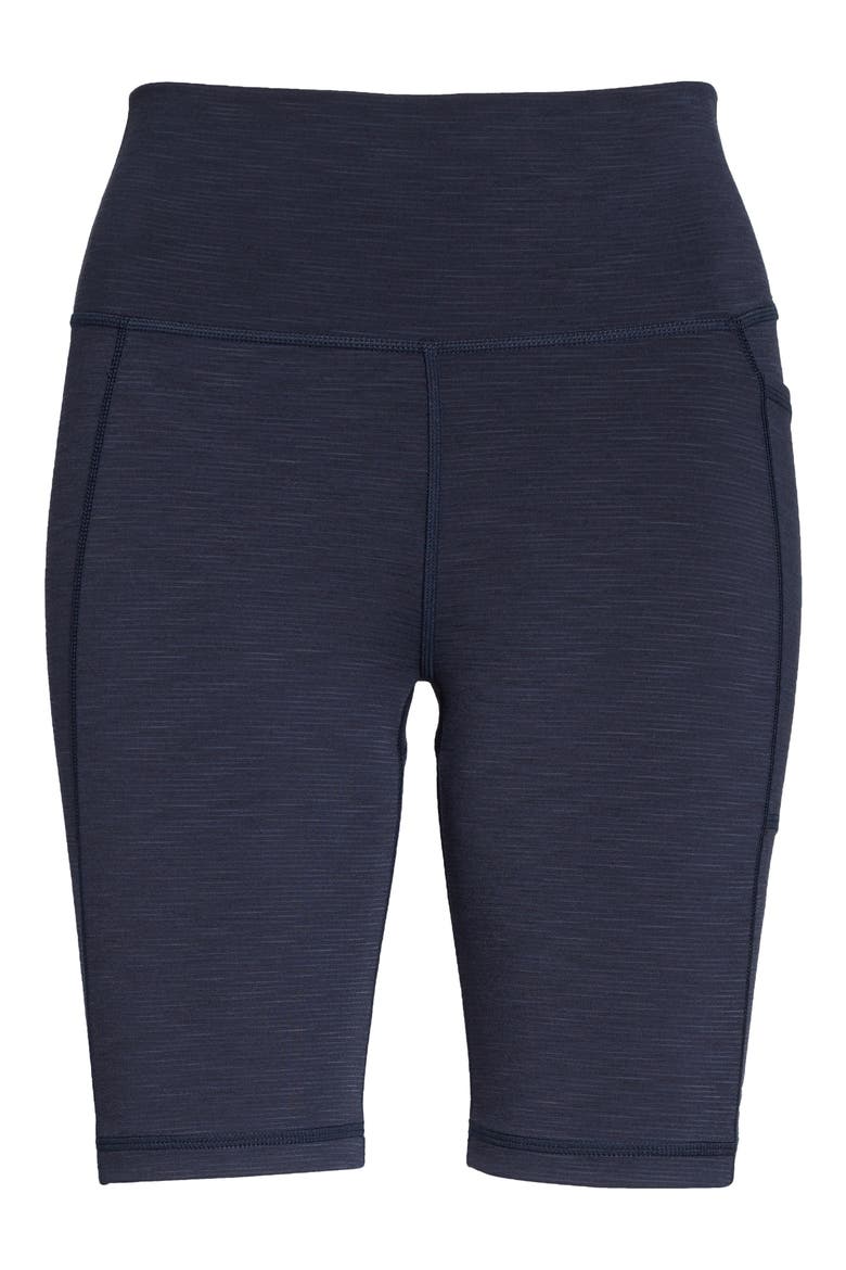 Super Sculpt Pocket Bike Shorts, Alternate, color, NAVY BLUE