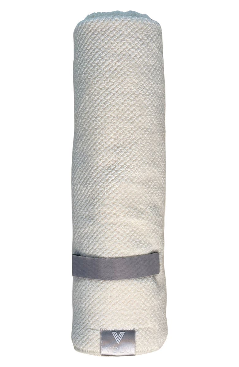 VOLO Super Hero XL Hair Towel, Main, color, Salt White