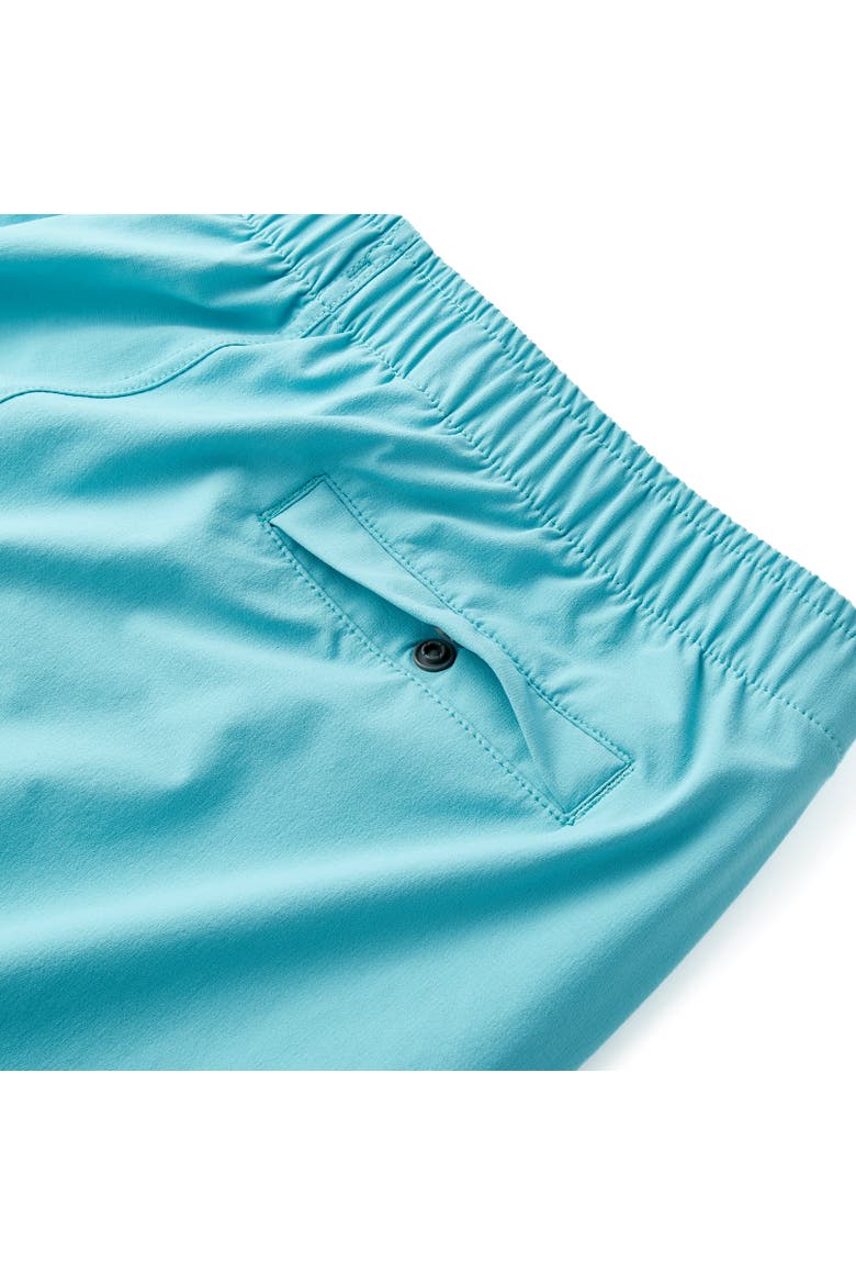 Everyday Short 8", Alternate, color, Turquoise Tonic