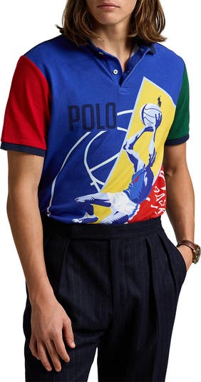 Polo by Ralph Lauren スタジアムシャツ M ロングスリーブ ジャージー クルーネック Tシャツ （Tシャツ