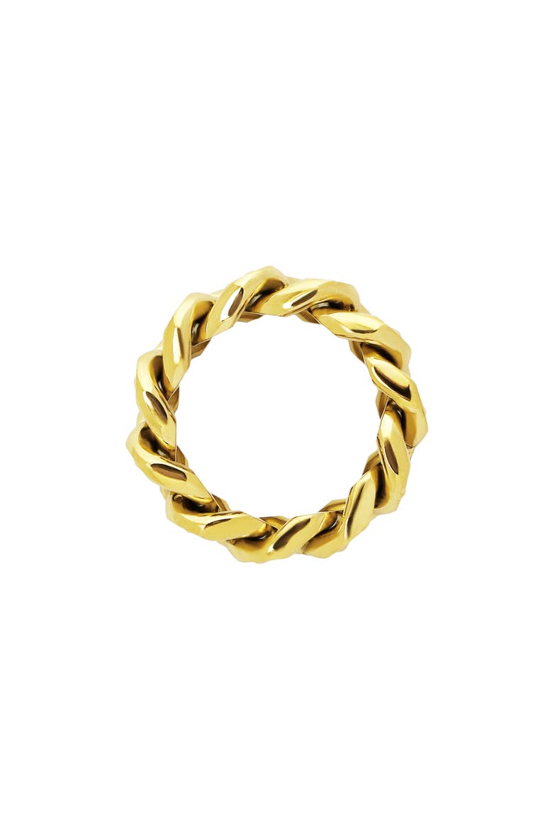 Chain Band Ring, Alternate, color, GOLD