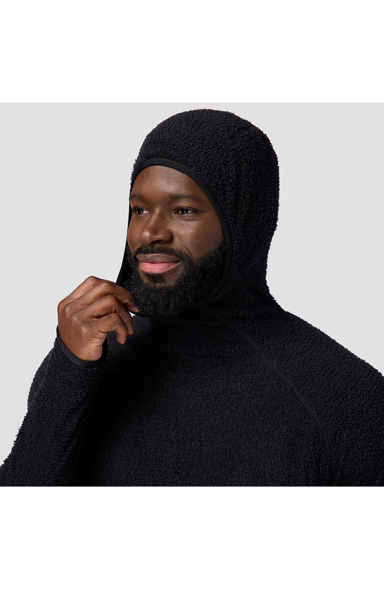 Backcountry Highliner Primaloft Air-Perm Fleece Hoodie - Men's, Alternate, color, Black