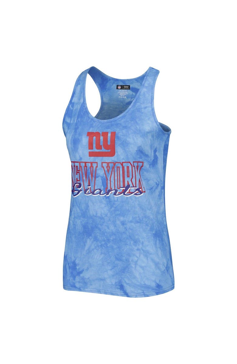 CONCEPTS SPORT Women's Concepts Sport Royal New York Giants Billboard Scoop Neck Racerback Tank and Shorts Sleep Set, Alternate, color, 