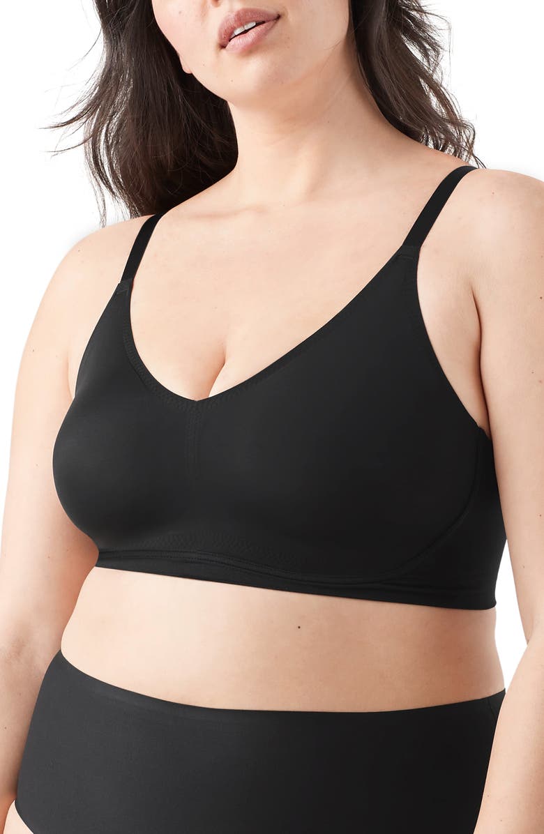 True & Co True Body Triangle Adjustable Strap Full Cup Soft Form Band Bra, Main, color,
