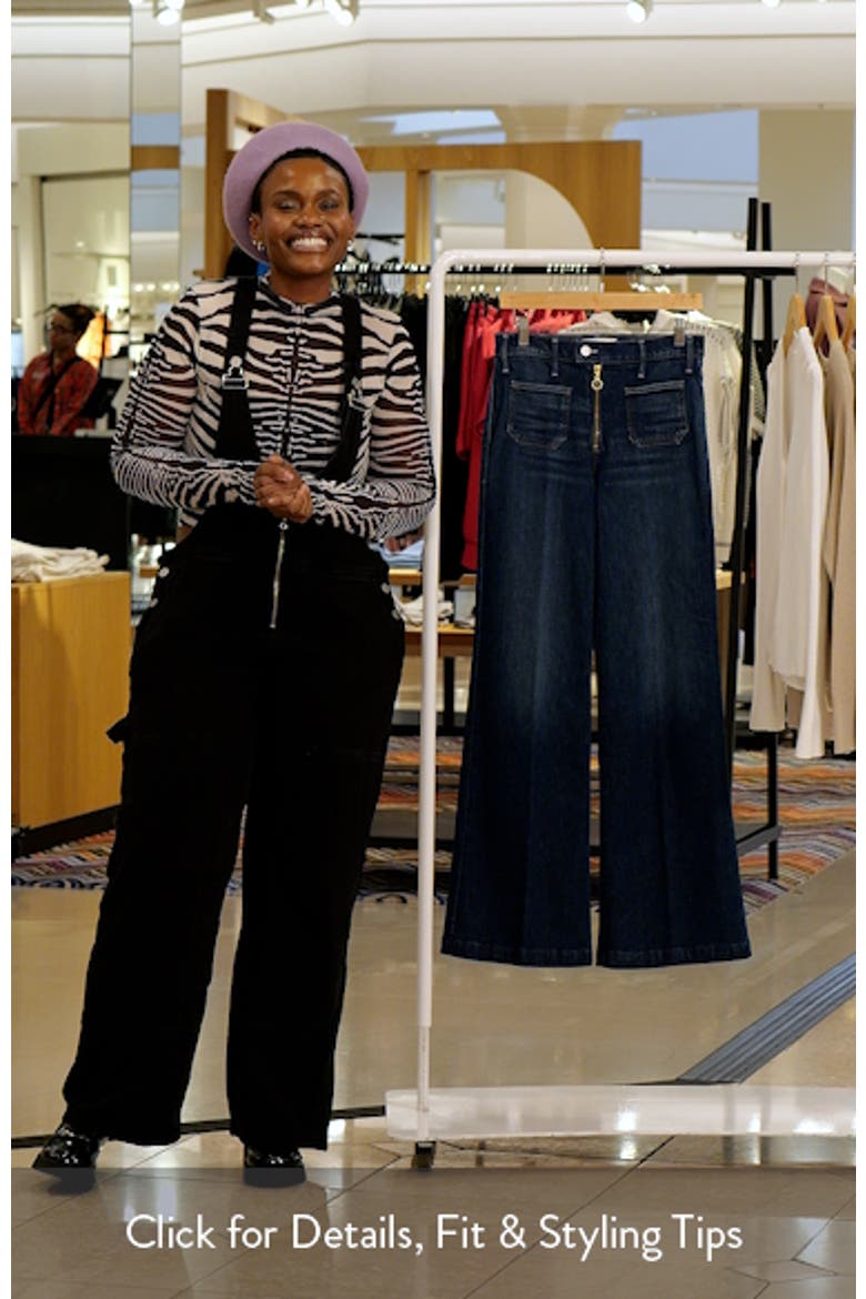 The Hustler Roller Patch Pocket Wide Leg Jeans video