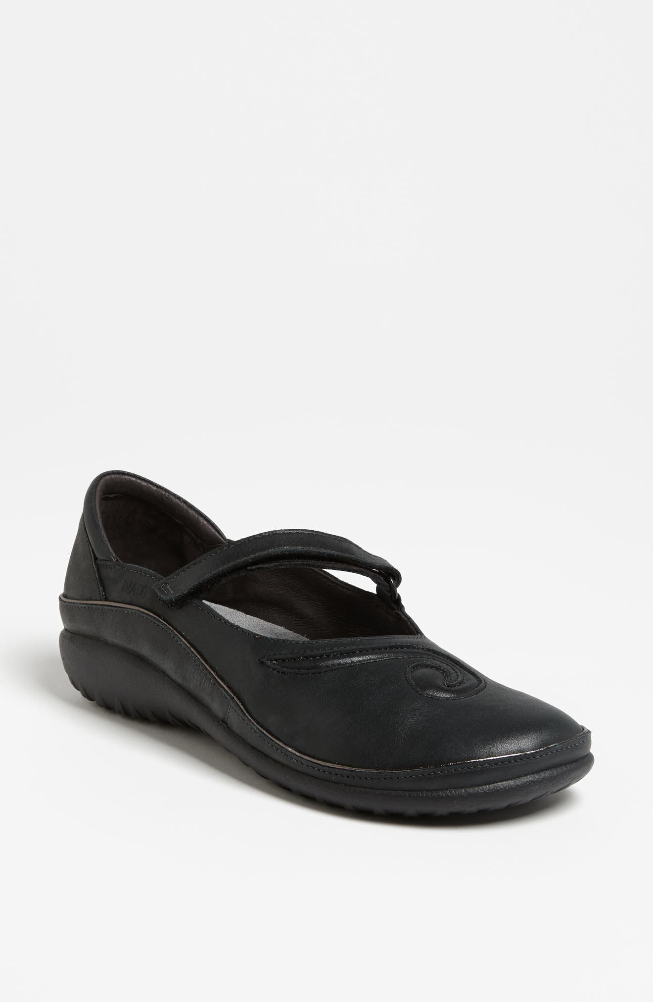 'Matai' Mary Jane, Alternate, color, SHINY BLACK LEATHER