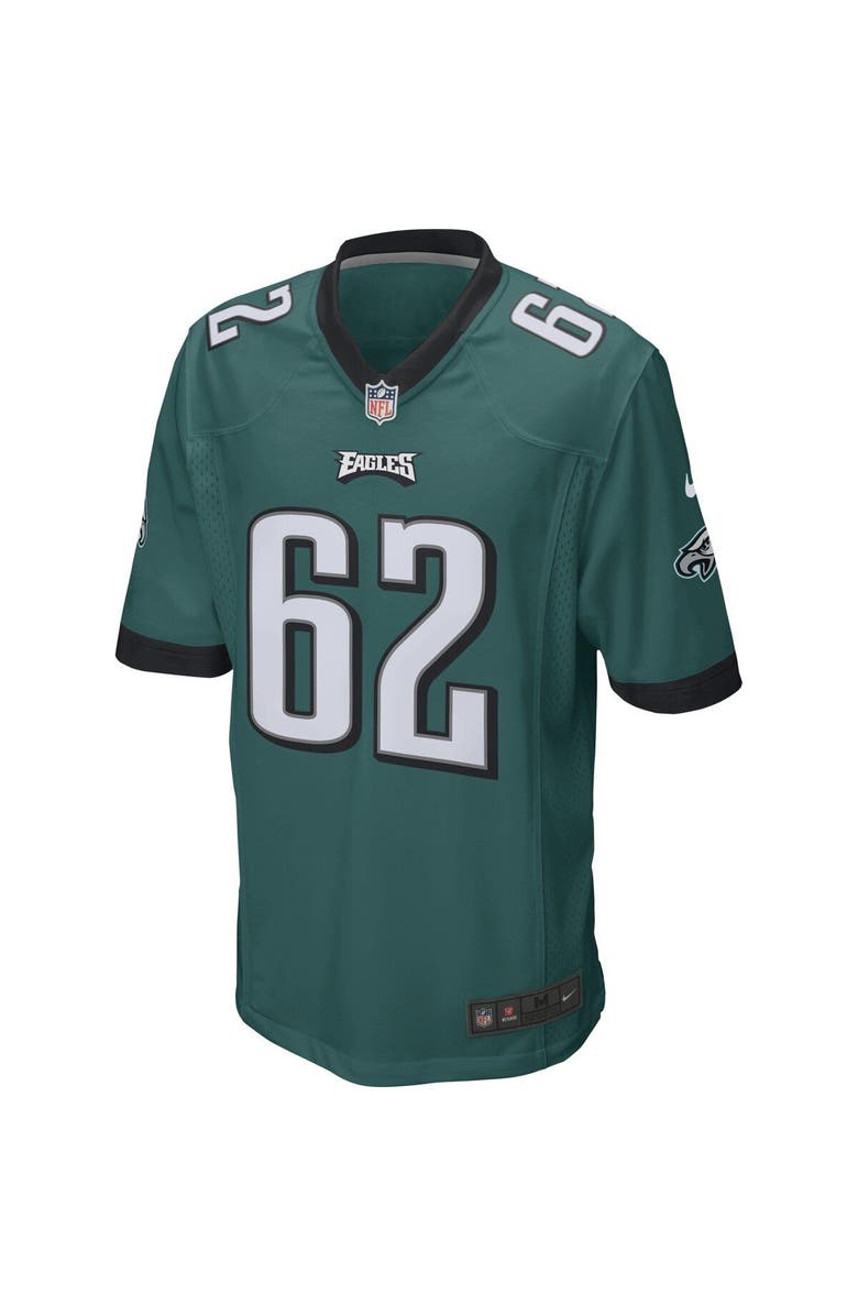 Nike Men's Nike Jason Kelce Midnight Green Philadelphia Eagles Game Jersey, Alternate, color, Green