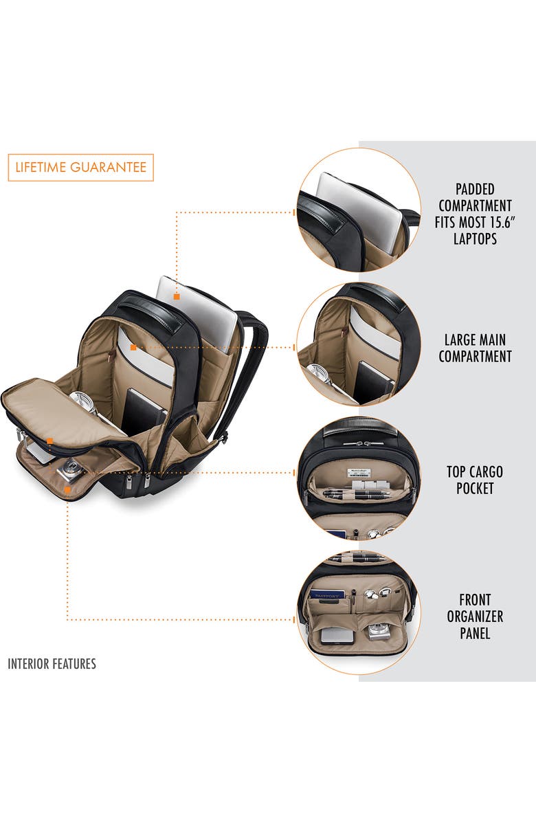 Briggs & Riley @work Medium Cargo Backpack, Alternate, color,