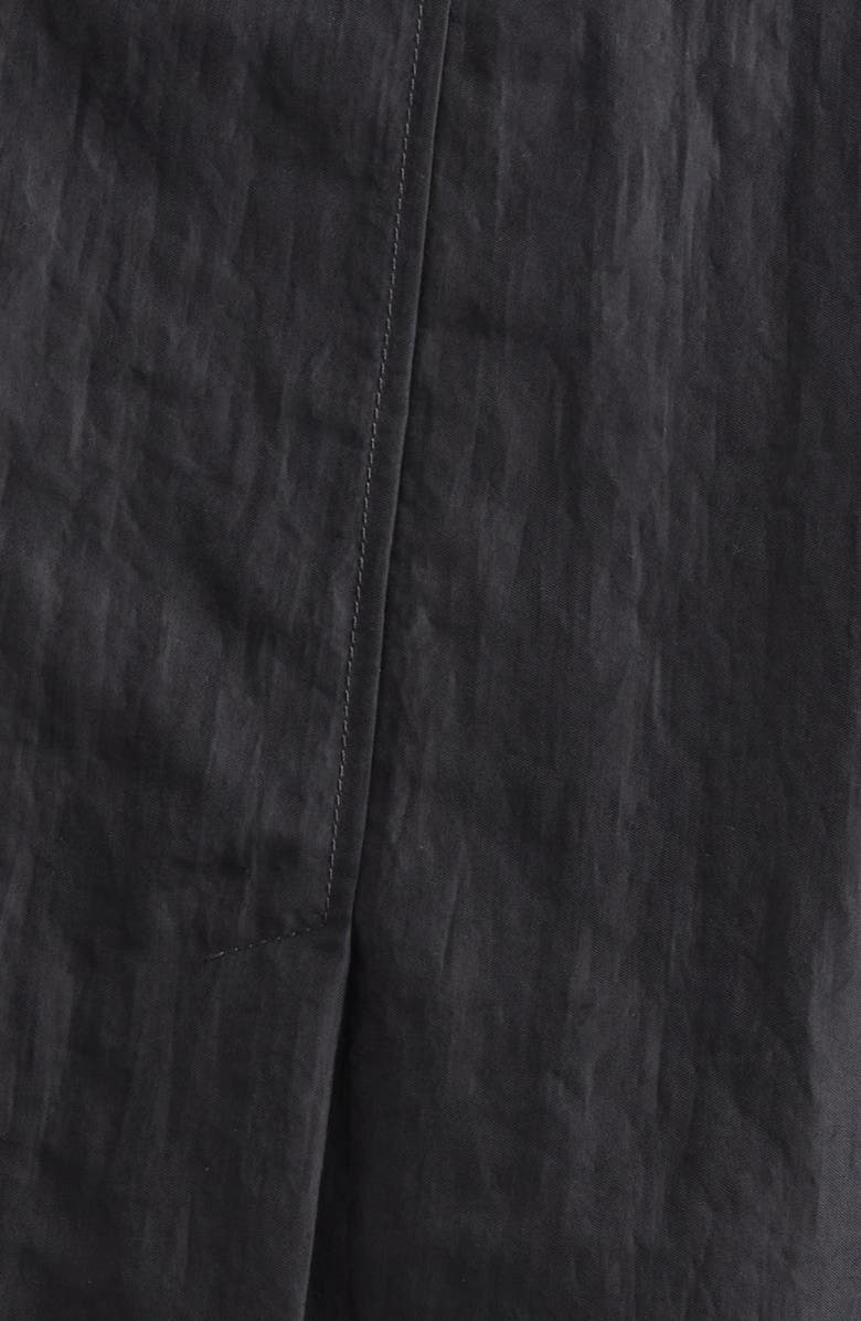 NACKIYÈ Precious Cargo Virgin Wool Blend Crop Jacket, Alternate, color, Noir