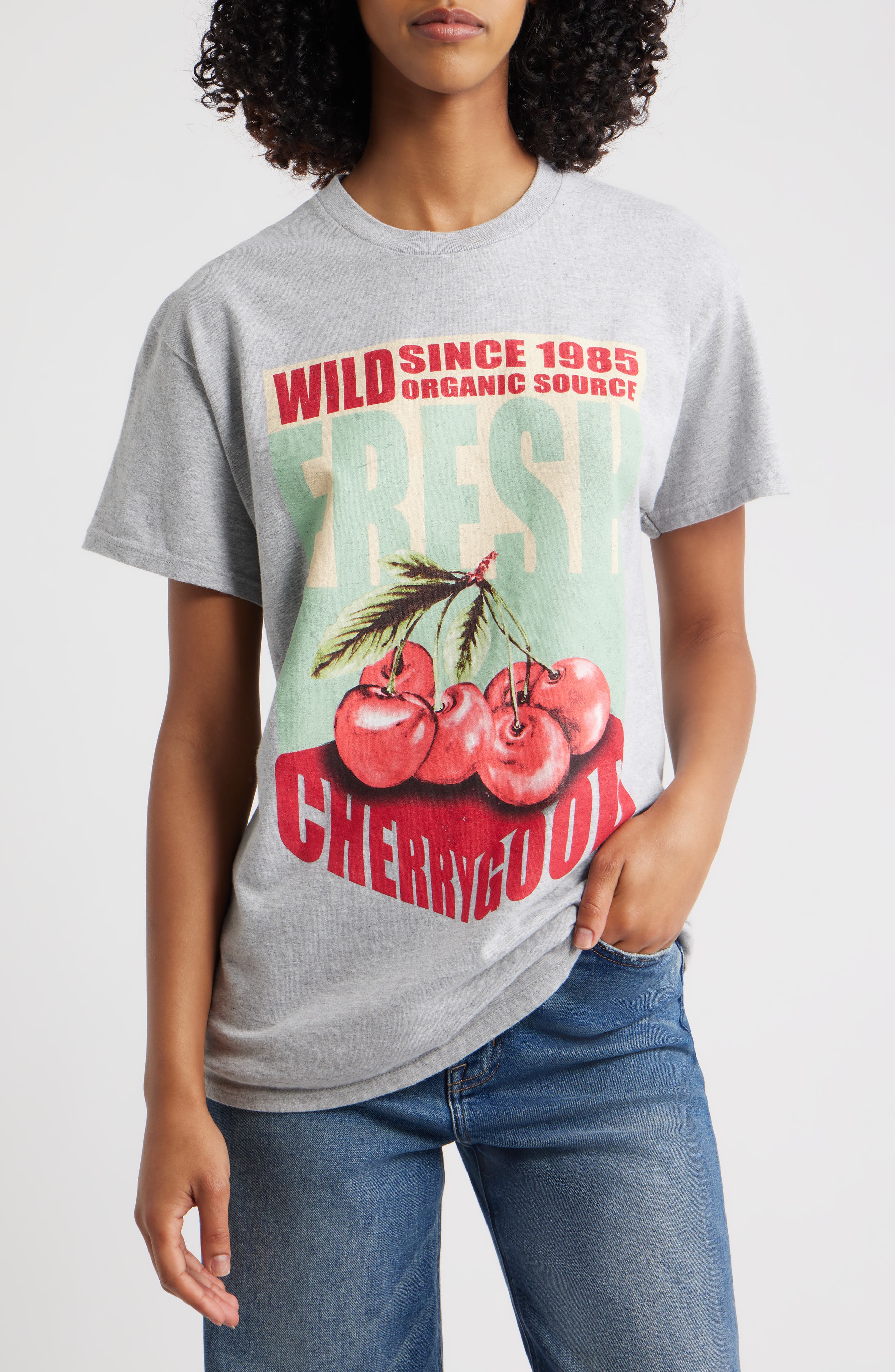 Vinyl Icons Cherry Good Graphic T-Shirt