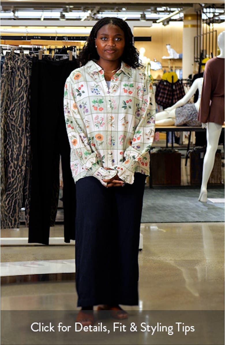 Tomi Printed Button-Up Shirt, sales video thumbnail