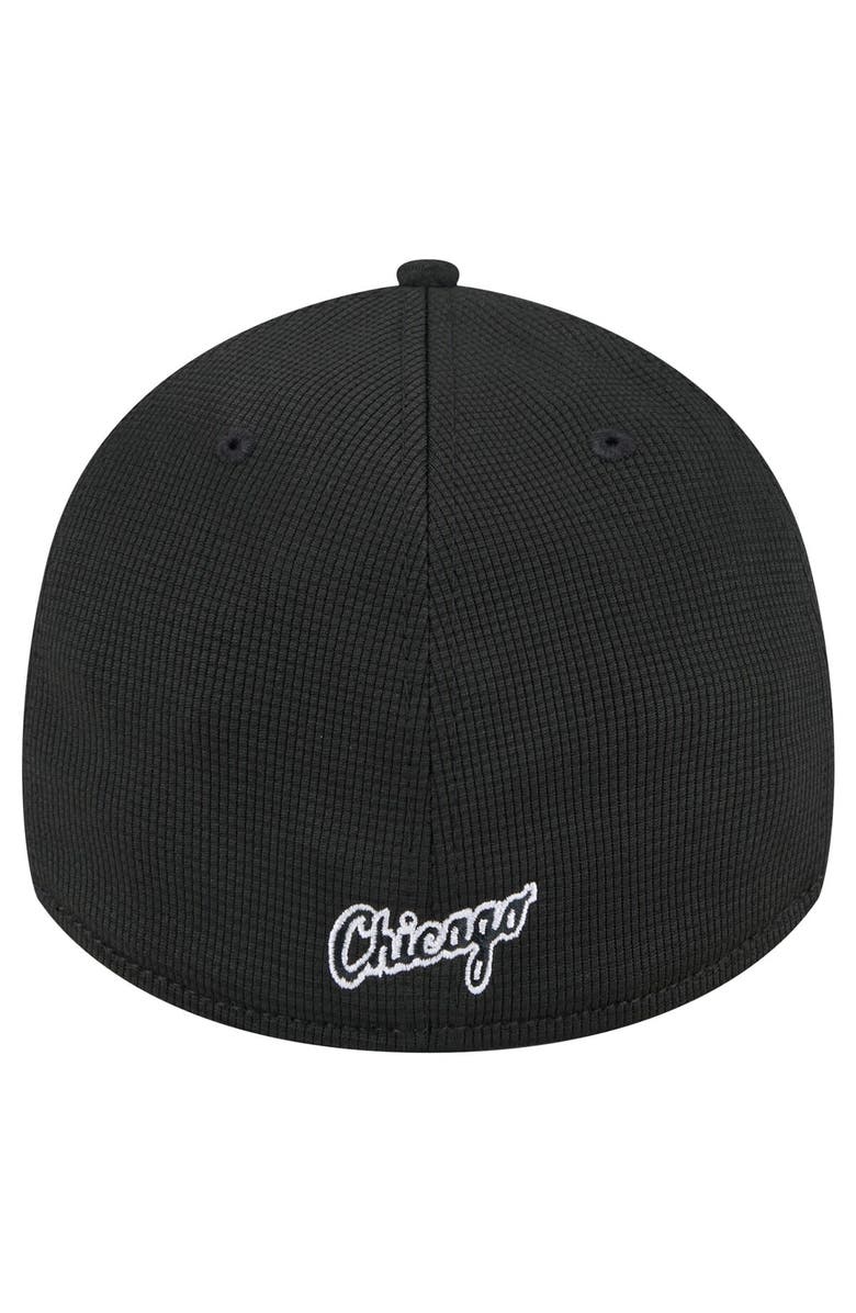 New Era Men's New Era Black Chicago White Sox Active Pivot 39THIRTY Flex Hat, Alternate, color, Black