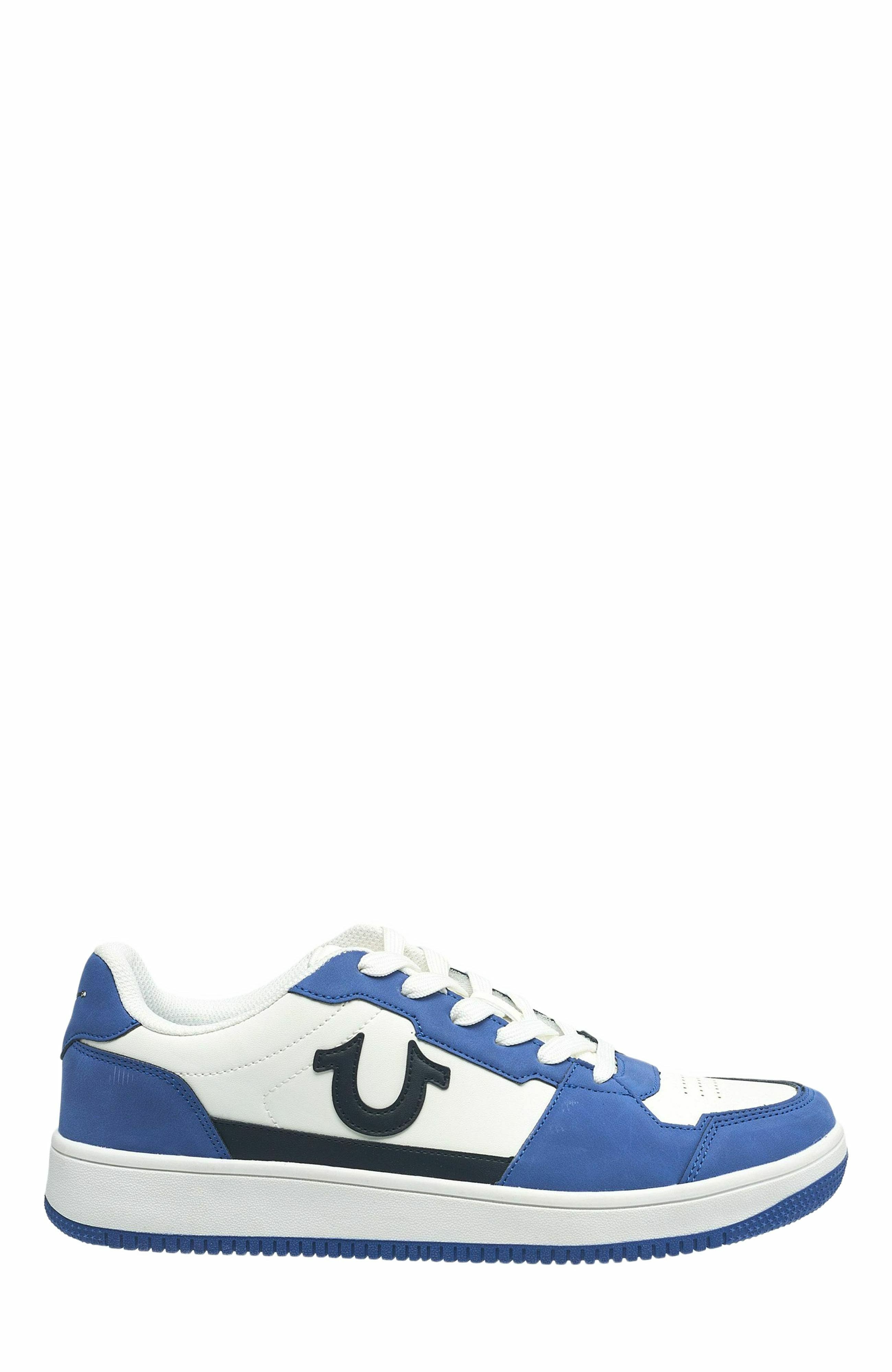 Men's Arthur Court Sneaker, Alternate, color, BLUE/WHITE