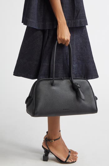 バッグ・カバンその他 JACQUEMUS WOMEN The Small Turismo Bowling Bag Black The small Turismo | Jacquemus | OTTODISANPIETRO