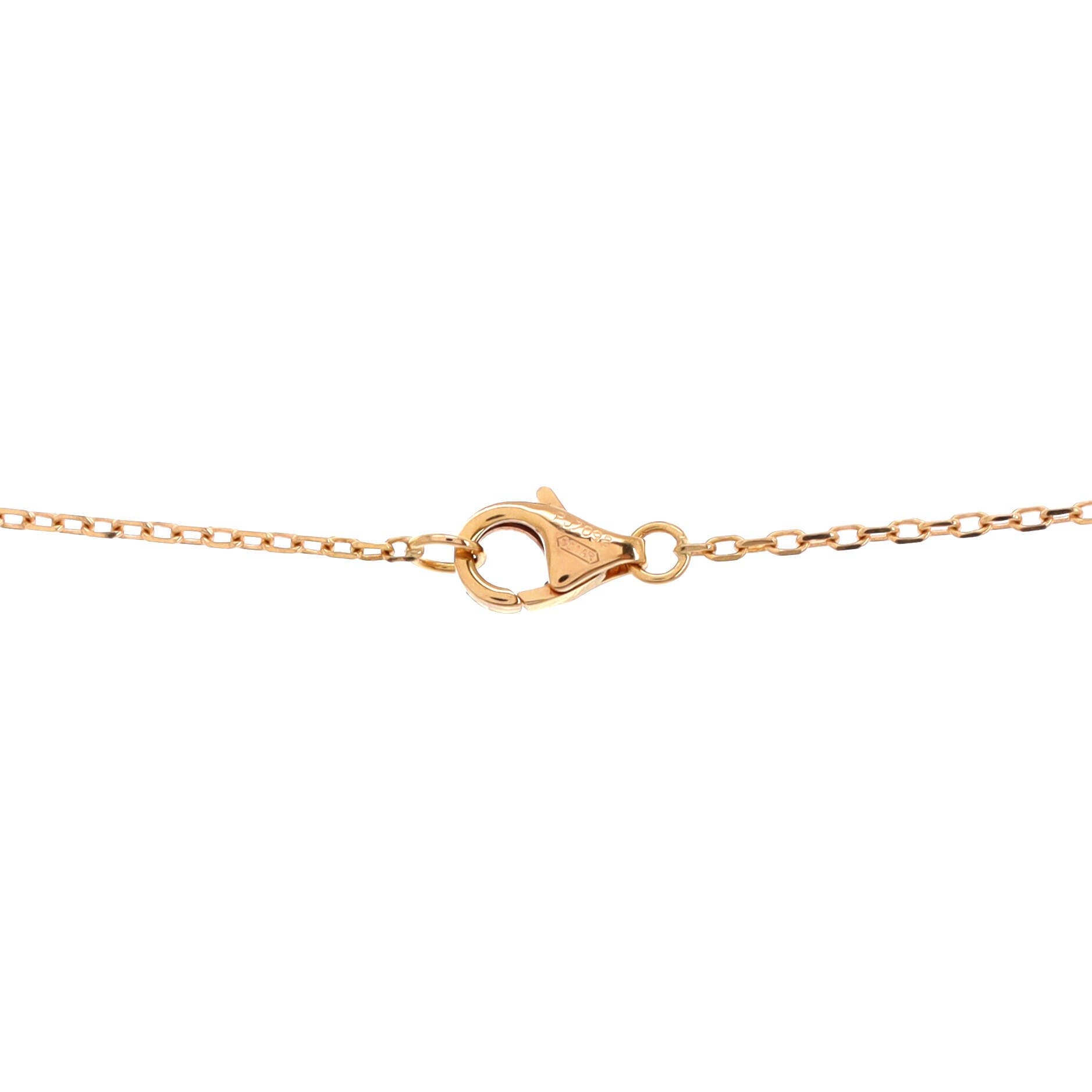 Trinity Pendant Necklace 18K Yellow Gold and Diamonds, Alternate, color, Metallic Gold
