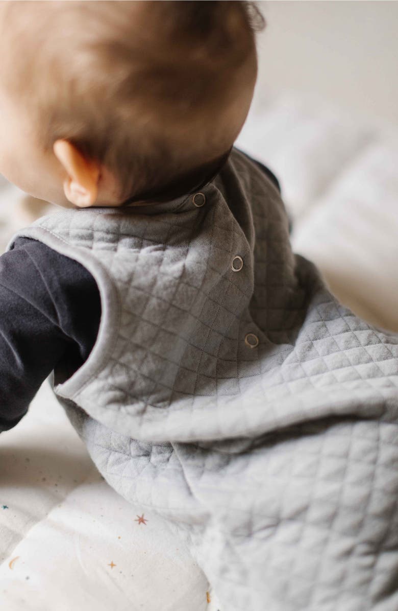 Pehr Kids' Cozy Essentials Organic Cotton Blend Romper, Alternate, color, 