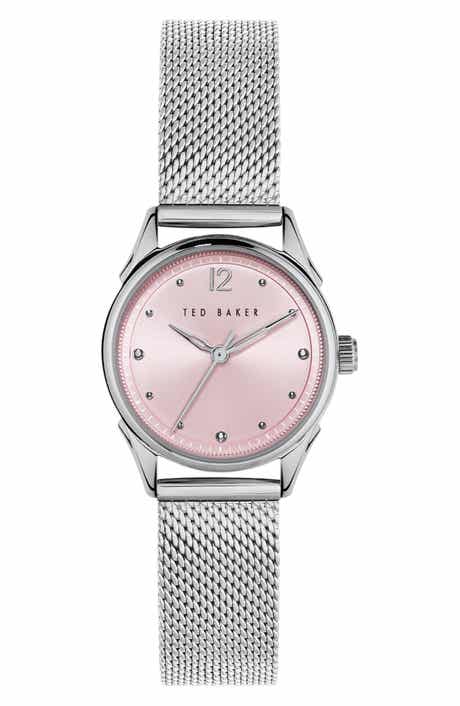 Ted Baker Luchiaa Mesh Strap Watch, 27mm