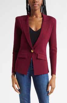 L'AGENCE Chamberlain Knit Blazer
