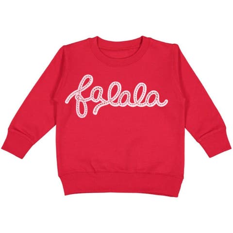 Falala Patch Christmas Sweatshirt (Baby, Toddler, Little Kid & Big Kid)