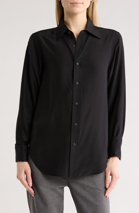Delphine Silk Blend Shirt