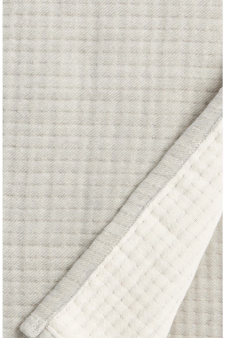 Colorblock Cotton Throw Blanket, Alternate, color, GREY GRIFFIN MULTI