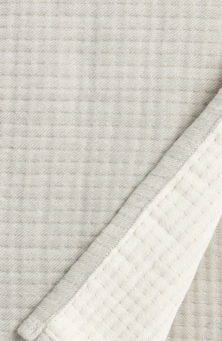 Nordstrom Colorblock Cotton Throw Blanket, Alternate, color,