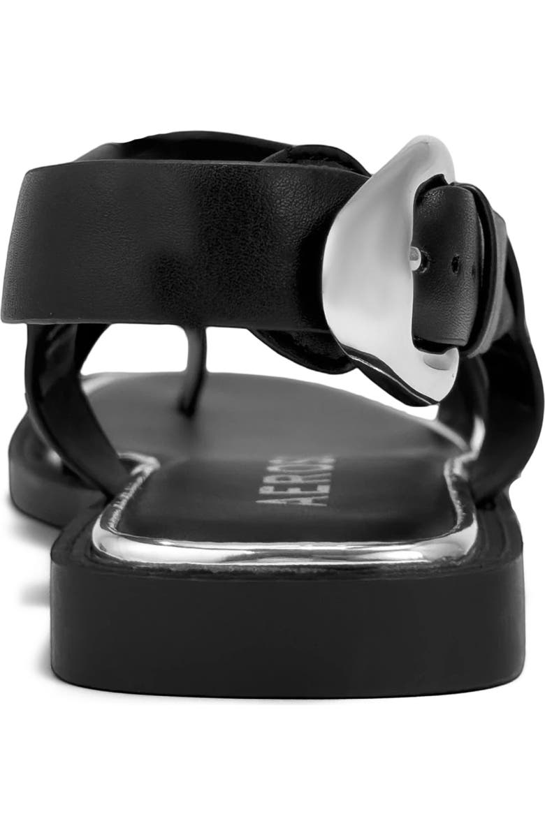 Aerosoles Cargo Toe Loop Sandal, Alternate, color, Black Fx Nappa