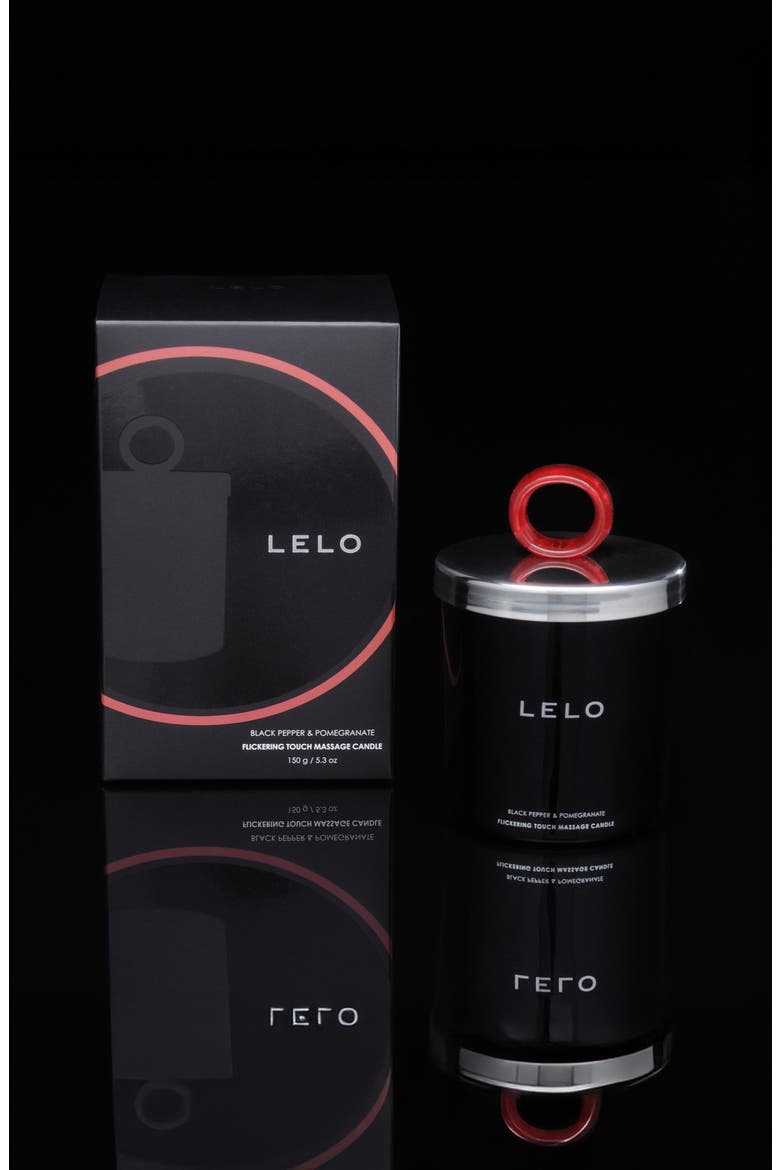 Flickering Touch Massage Candle, Alternate, color, BLACK PEPPER