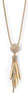 Kenneth Jay Lane Crystal Orb & Spikes Pendant Necklace